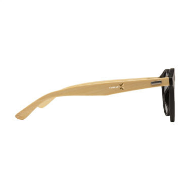 Logo trade corporate gifts picture of: Laguna Bamboo sunglasses